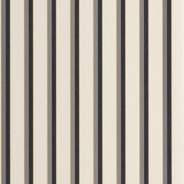 Closeup of a wallpaper showing its Contemporary, Stripes, Two-tone pattern, color, and subtle texture.