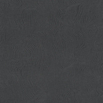 Closeup of a wallpaper showing its Black, Contemporary, Plain, Waves pattern, color, and texture.