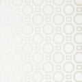 Closeup of a wallpaper showing its Art-Deco, Circles, Geometric, Monochrome, Two-tone pattern, color, and subtle texture.