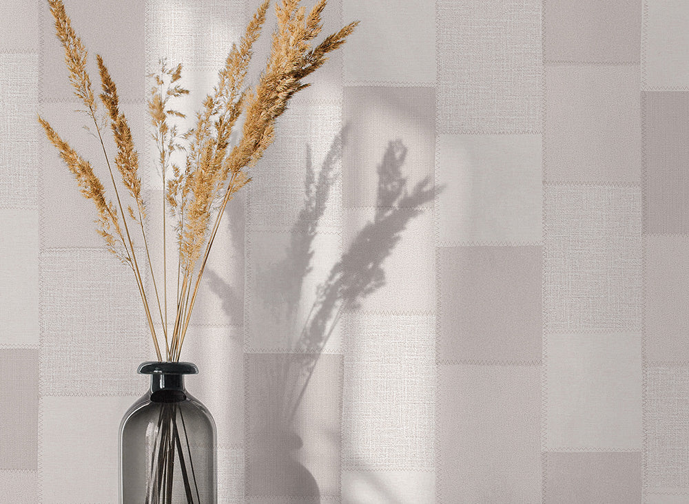 Pattern of light gray squares on a white background