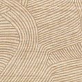 Wallpaper installed in a room showing its full pattern, color
